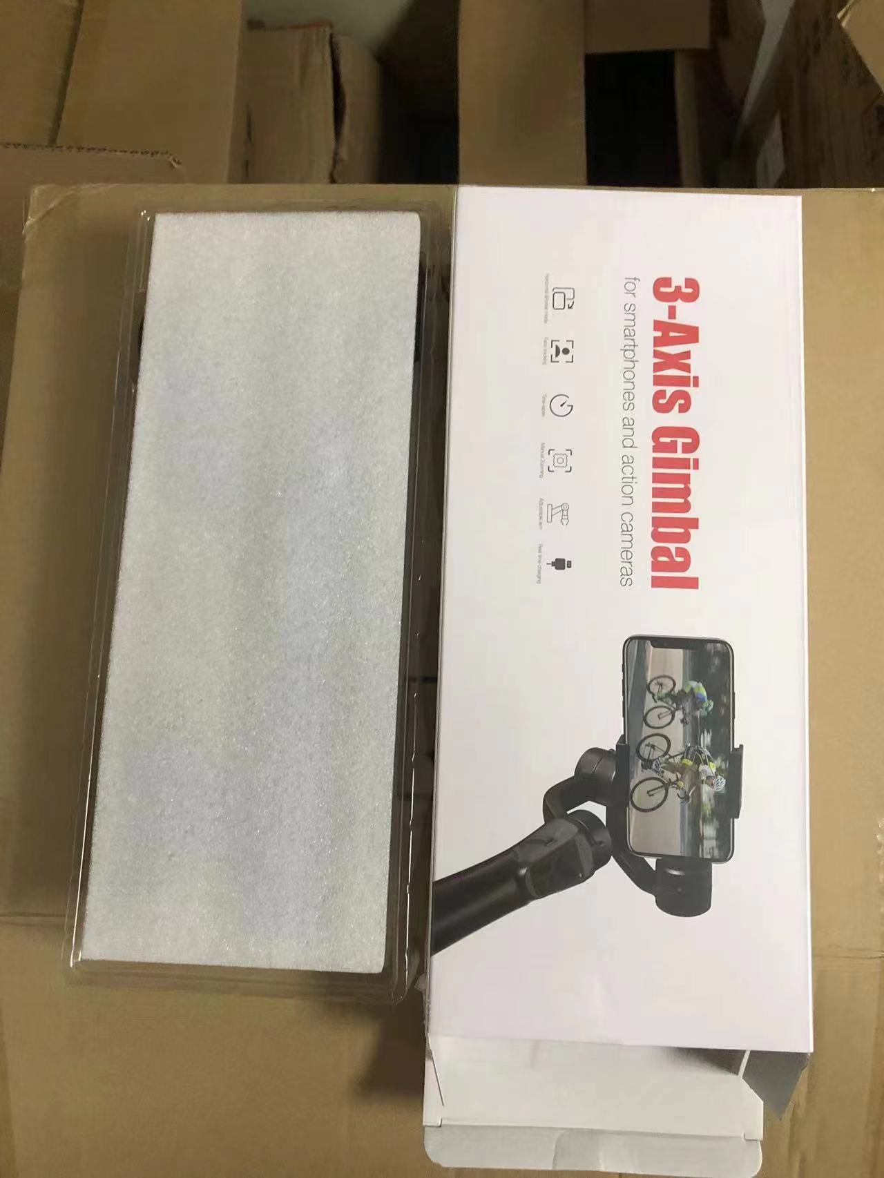 Stabilisateur de téléphone portable à trois axes H4/F6/F8/F10, support de prise de vue anti-tremblement pour enregistrement vidéo en extérieur