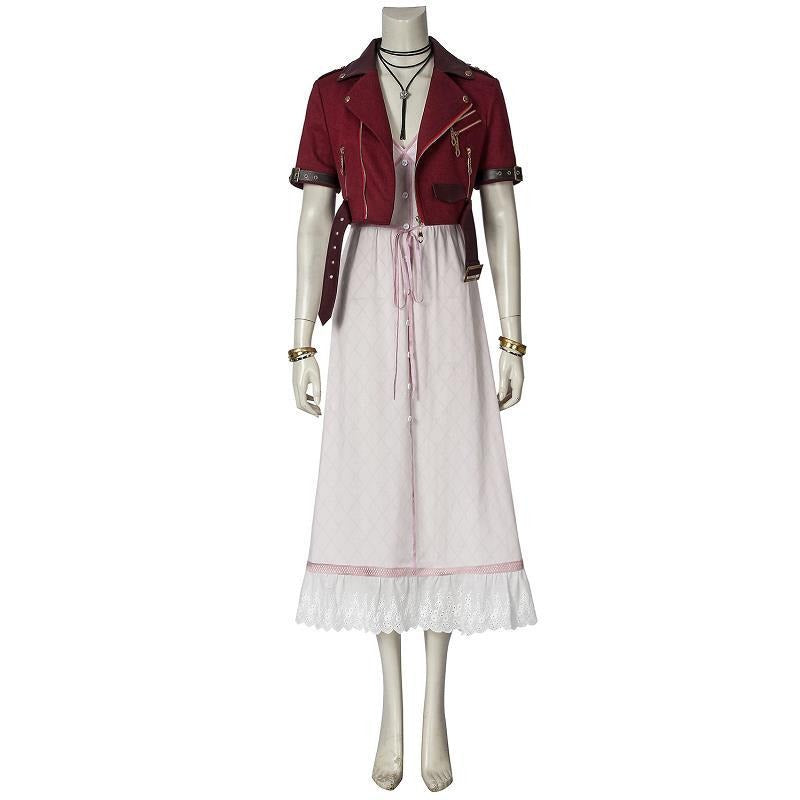 Ensemble de costumes de cosplay Alice Gainsborough de Final Fantasy 7 Core Crisis FF7cosplay
