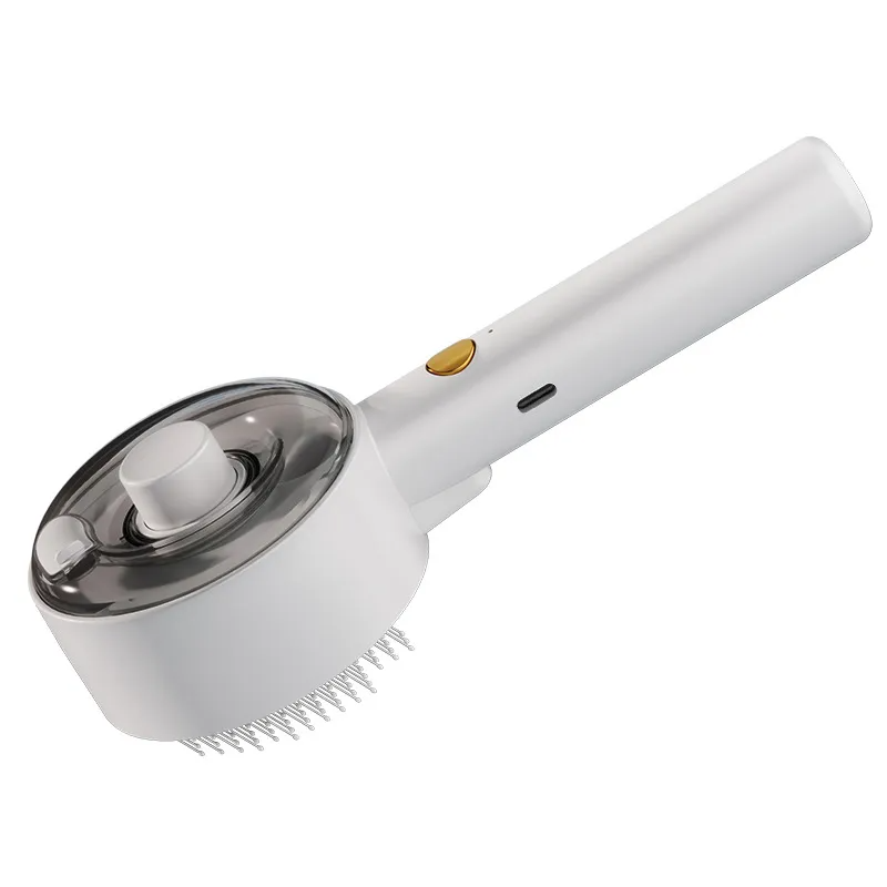 Brosse dépilatoire pour animaux, brosse vapeur pour chiens et chats, brosse autonettoyante pour animaux de compagnie, toilettage, élimine les poils de chat, accessoires pour chiens et chats
