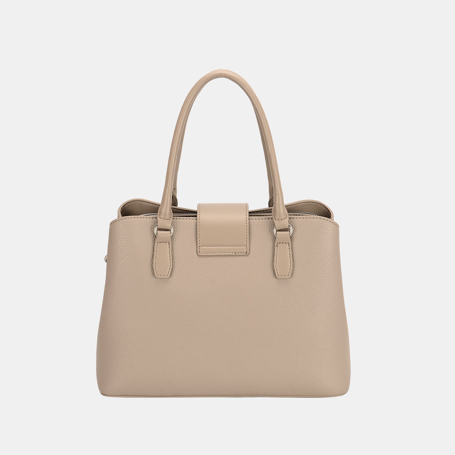 Sac fourre-tout en cuir PU à fermoir tournant David Jones