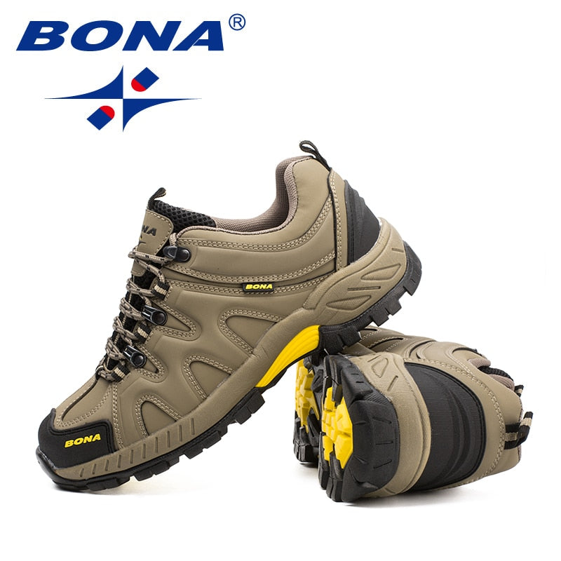 Chaussures de randonnée BONA Classics pour hommes, chaussures de sport à lacets pour hommes, baskets de jogging et de trekking en plein air