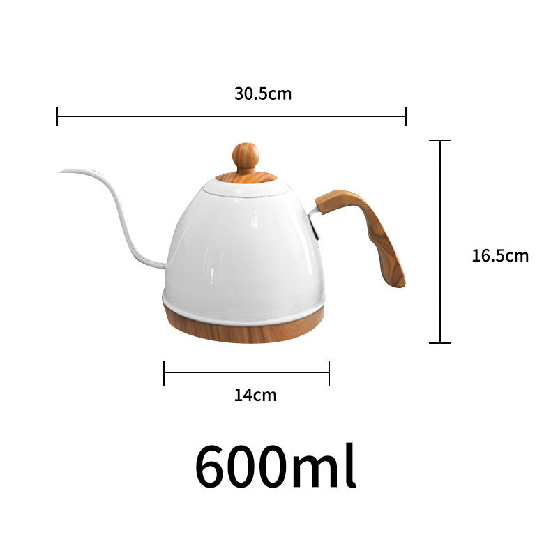 Ensemble de cafetière à main en acier inoxydable avec contrôle de la température