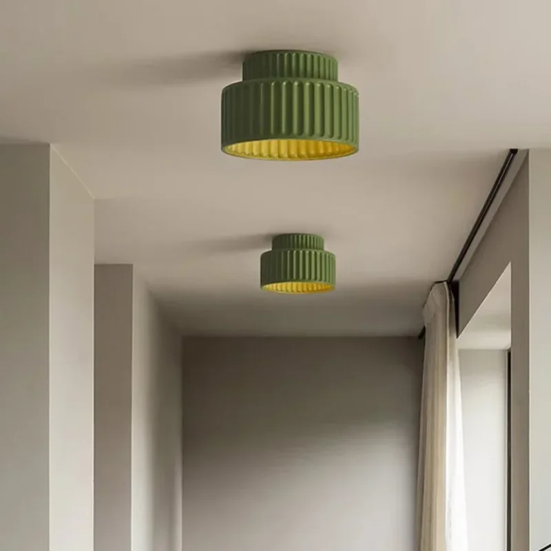 Plafonnier LED nordique pour chambre à coucher, bureau, salon, couloir, balcon, décoration d'intérieur, lampes et lanternes