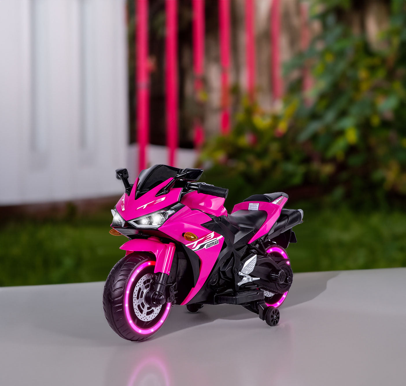Moto pour enfants, moto Tamco 12 V pour enfants de 3, 4, 5, 6 ans, garçons et filles, 12 V 7 Ah, jouet pour enfants avec entraînement