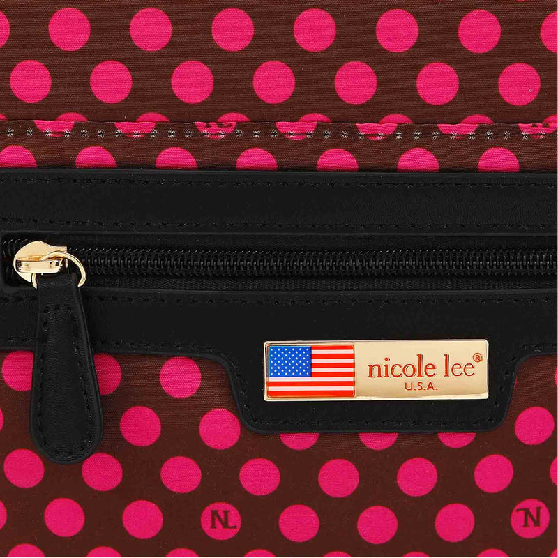 Sac à dos seau multifonctionnel en nylon Nicole Lee USA