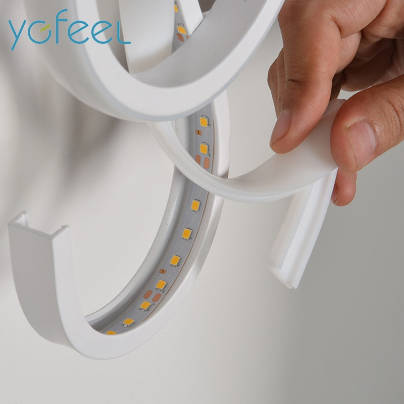 Applique murale LED 22 W moderne pour chambre à coucher, éclairage d'intérieur pour salon, couloir, chambre d'hôtel, décoration
