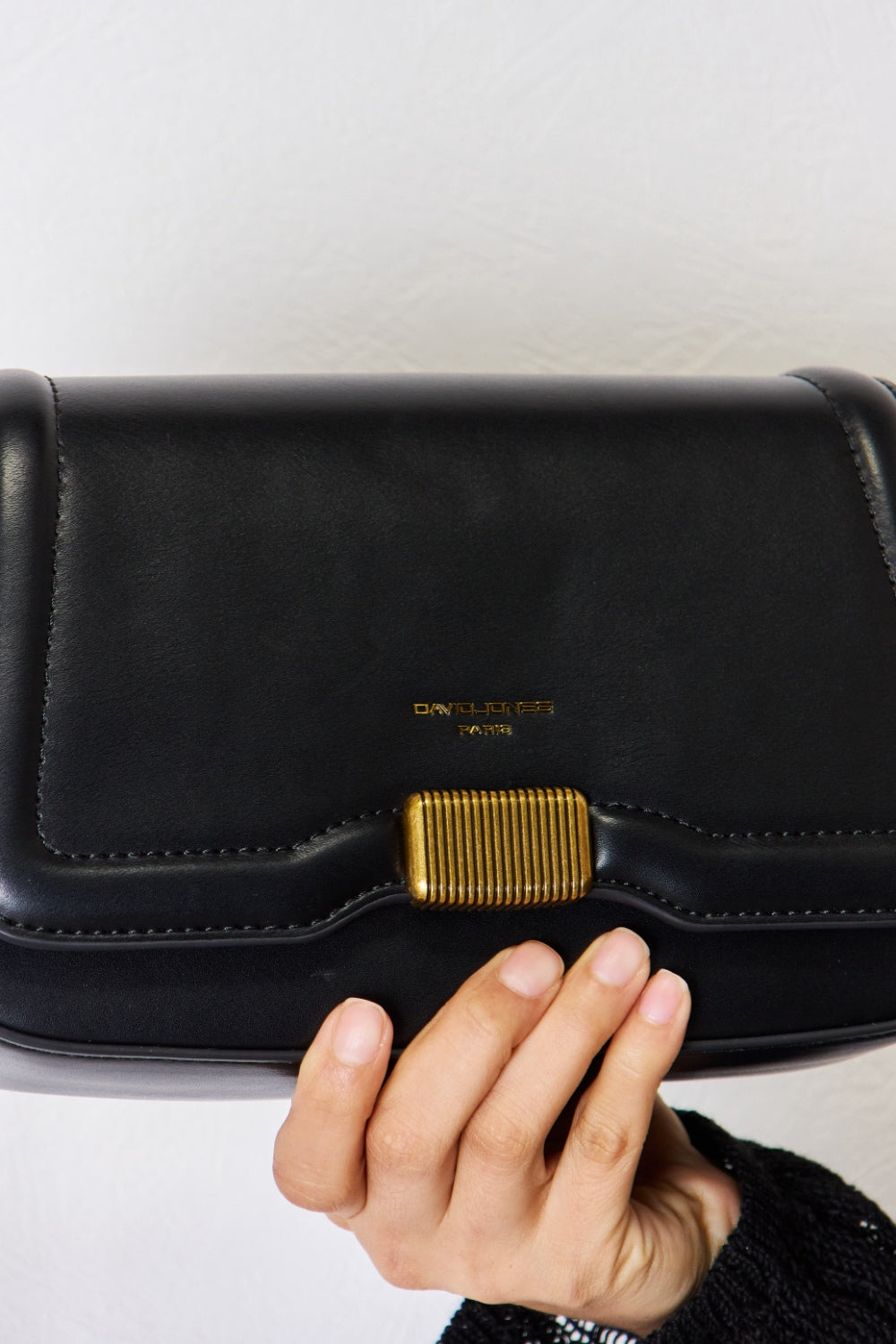 Sac bandoulière en cuir PU David Jones