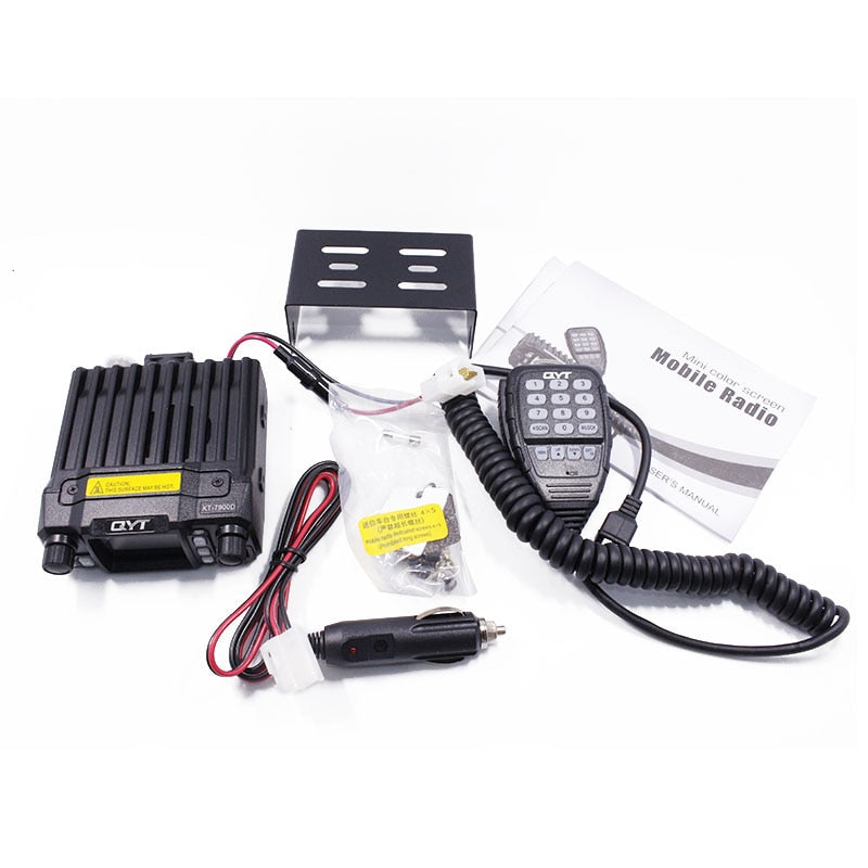 Mini radio mobile KT-7900D KT7900D quadri-bande, quadruple veille, 136-174 MHz/220-260 MHz/350-390 MHz/400-480 MHz, radio CB 4 bandes pour voiture
