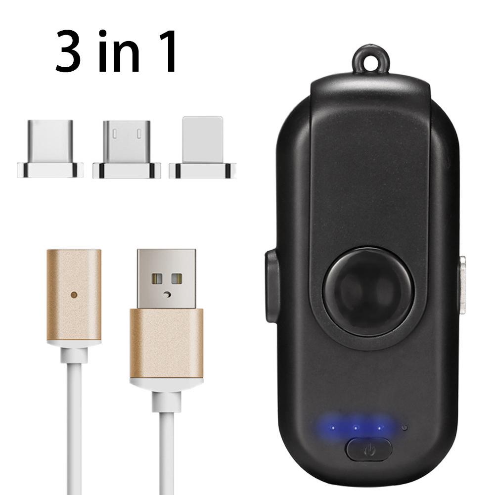Mini PowerBank magnétique portable 1000 mAh, chargeur de batterie externe pour Xiaomi et iPhone