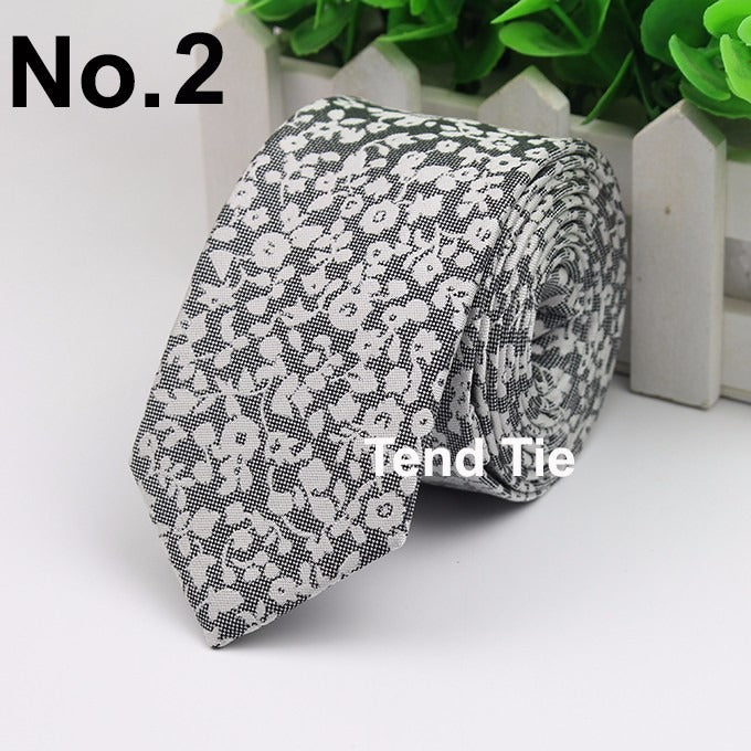 Cravate professionnelle en polyester pour homme, 6 cm, style britannique