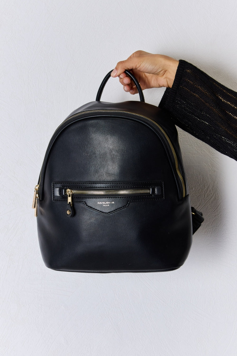 Sac à dos en cuir PU David Jones