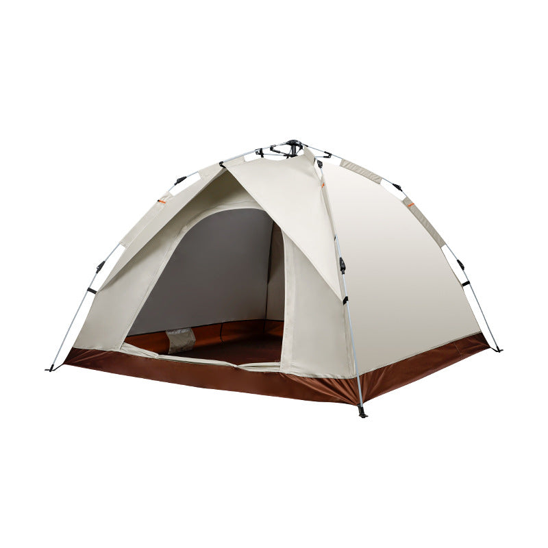 Tente de camping en plein air, tente entièrement automatique à ouverture rapide, protection contre la pluie et le soleil, tente portable