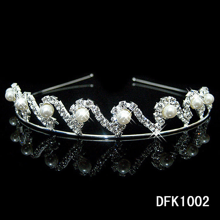 Headband Handmade Alloy Inlaid Diamond Wedding Accessories