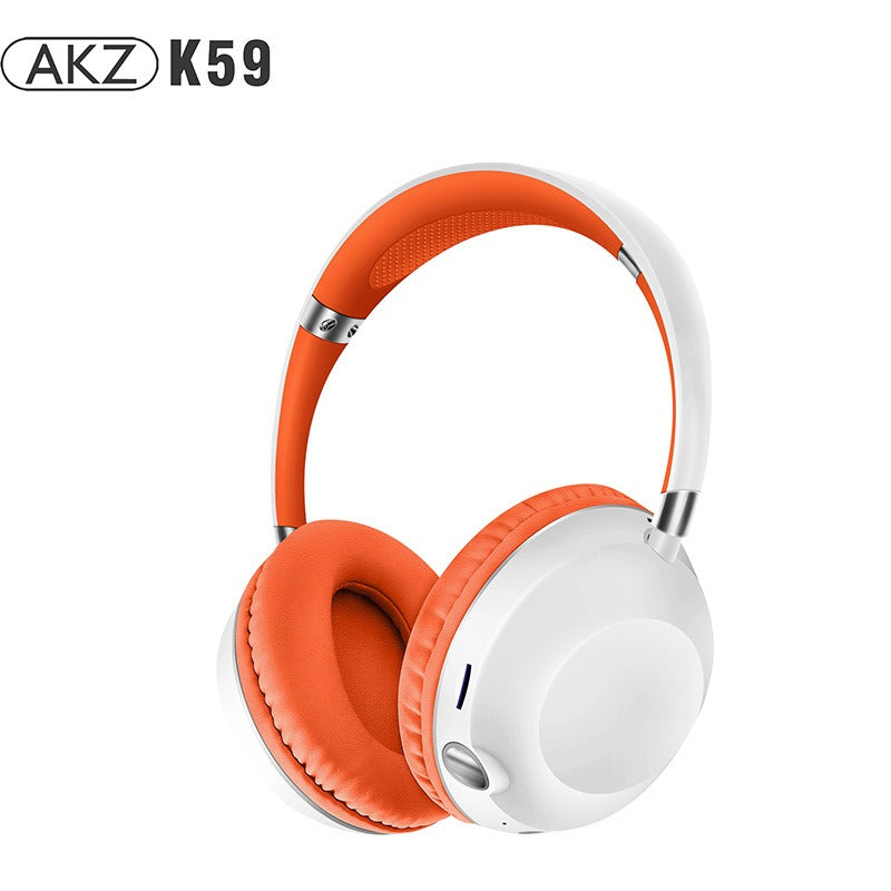 Nouveau casque Bluetooth sans fil avec éclairage de lampe de poche haute puissance AKZ-K59 carte FM