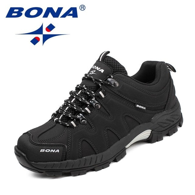 Chaussures de randonnée BONA Classics pour hommes, chaussures de sport à lacets pour hommes, baskets de jogging et de trekking en plein air