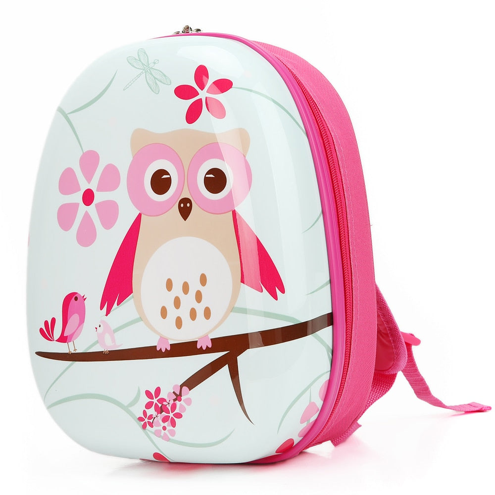 Letrend Ensemble de valises à roulettes pour enfants avec motif animal mignon
