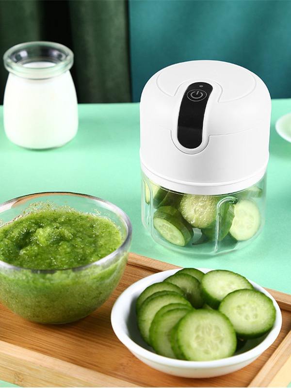 Mini hachoir électrique multifonction rechargeable par USB, appareil de cuisine domestique de 250 ml, presse-ail, batteur à ail sans fil