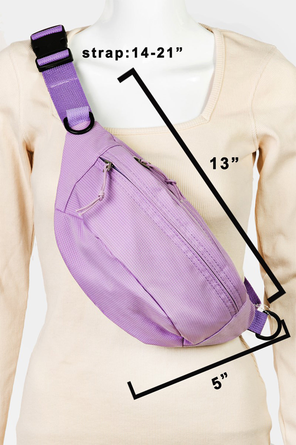 Sac bandoulière réglable Fame