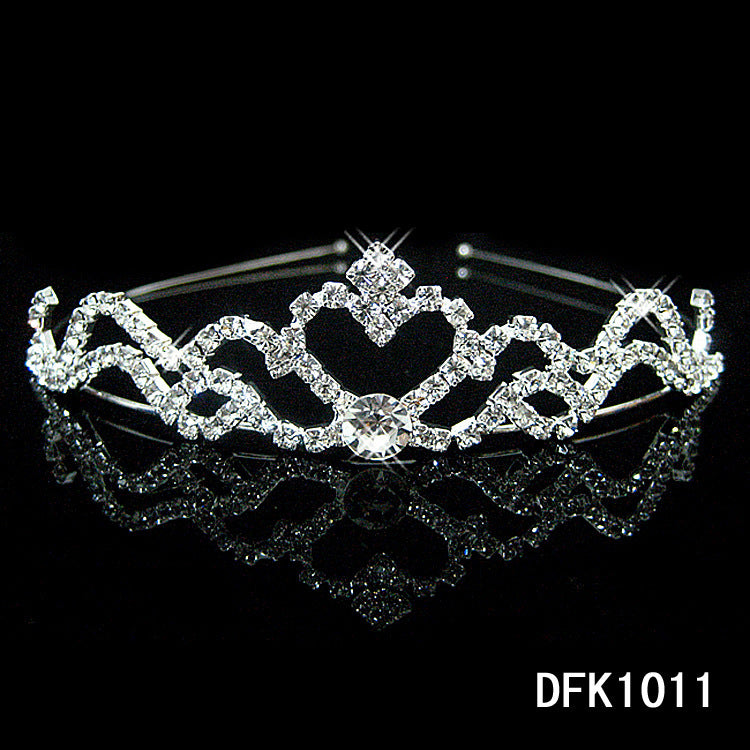Headband Handmade Alloy Inlaid Diamond Wedding Accessories