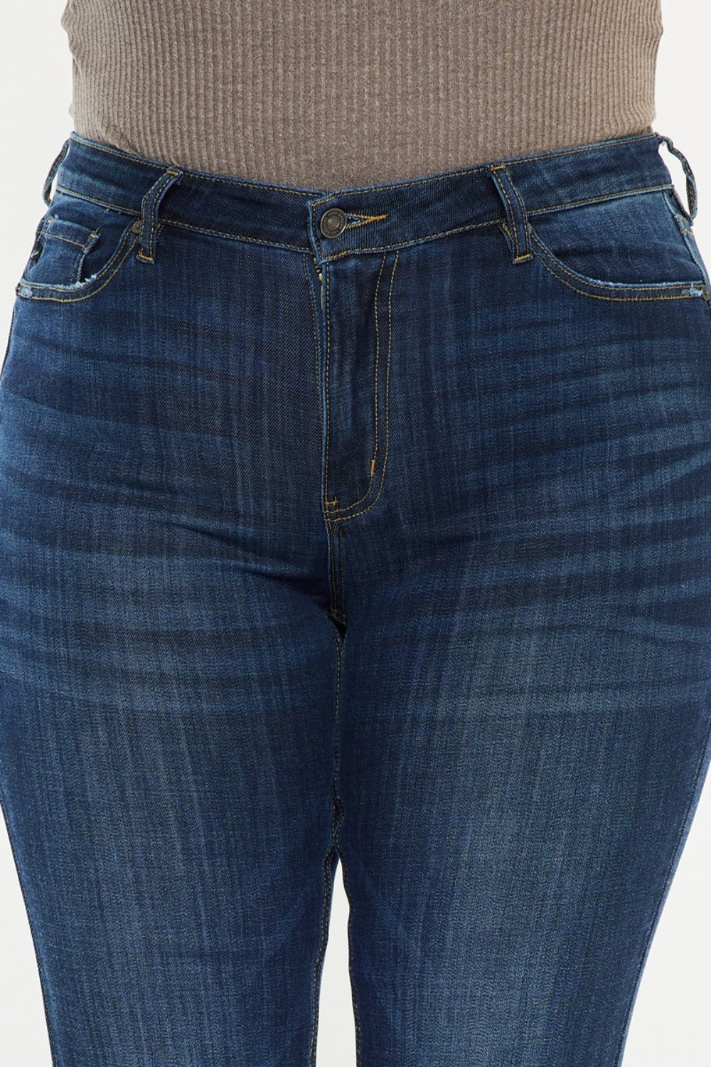 Jean évasé Kancan taille mi-haute