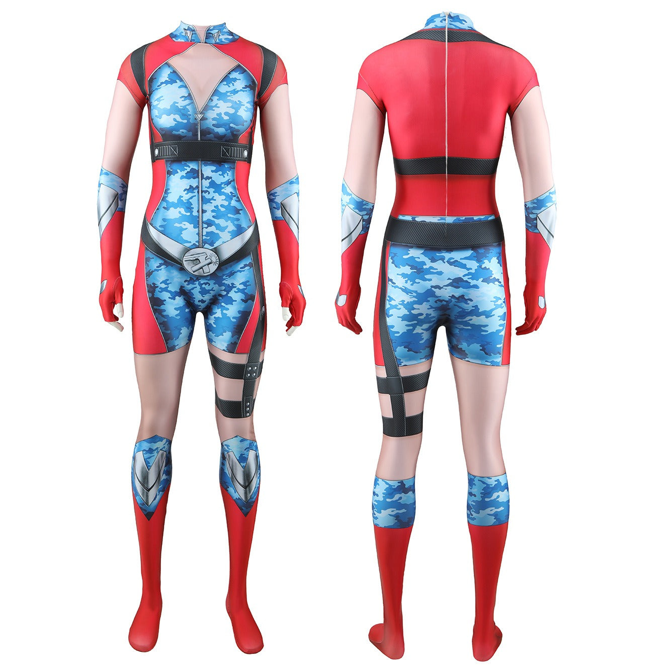 Black Robe Patrol Saison 4 Firecracker Firecracker cosplay body une pièce Halloween cosplay