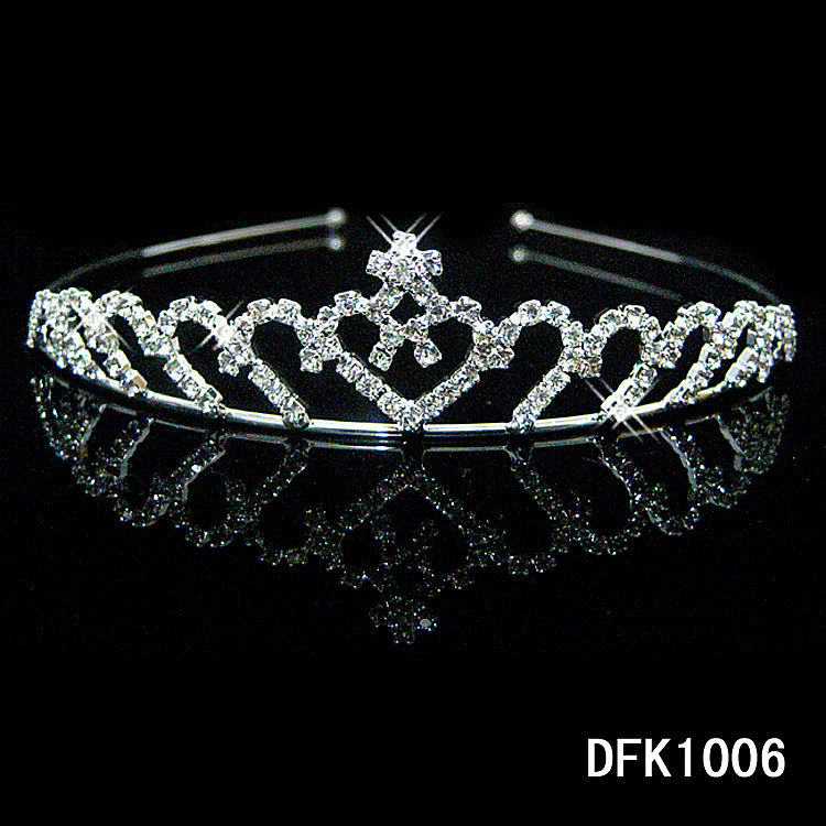Headband Handmade Alloy Inlaid Diamond Wedding Accessories