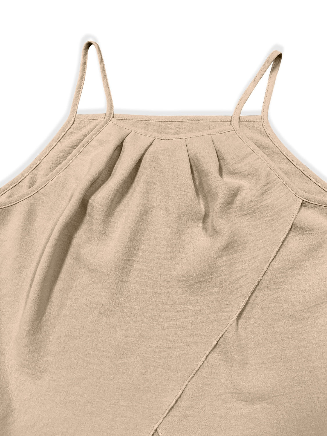 Ensemble haut à bretelles spaghetti et short