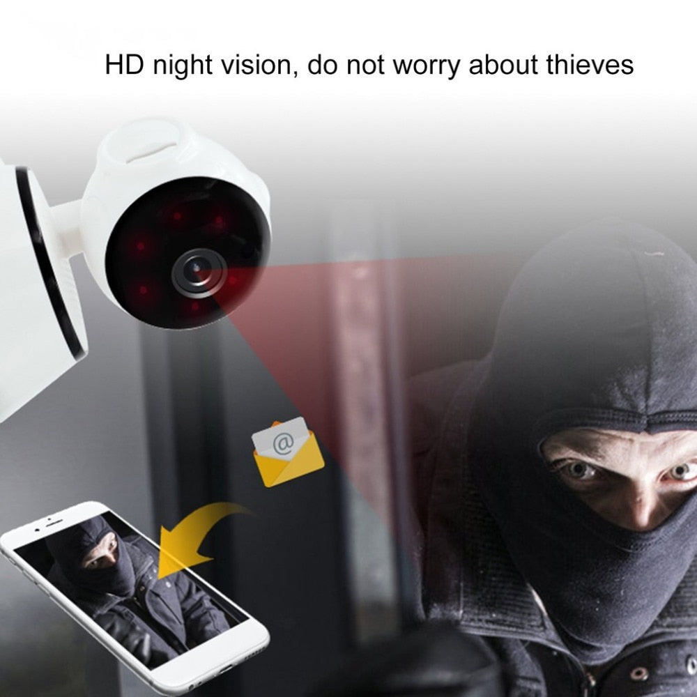 Babyphone portable, caméra IP WiFi 720p HD, sans fil, enregistrement audio et vidéo, surveillance à domicile