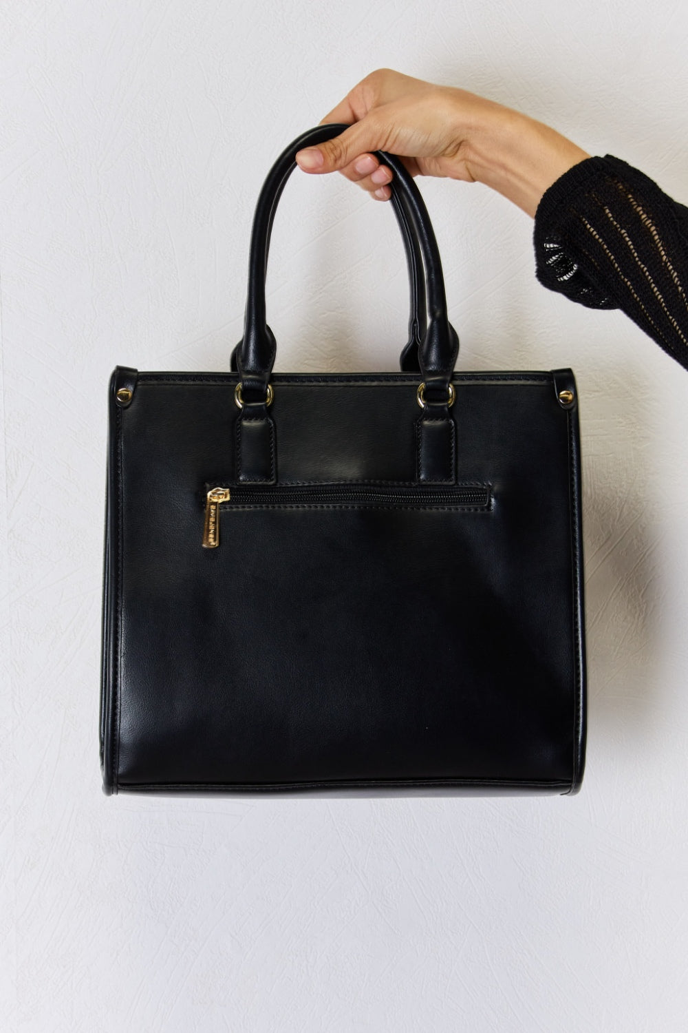 Sac à main en cuir PU à motif losanges David Jones