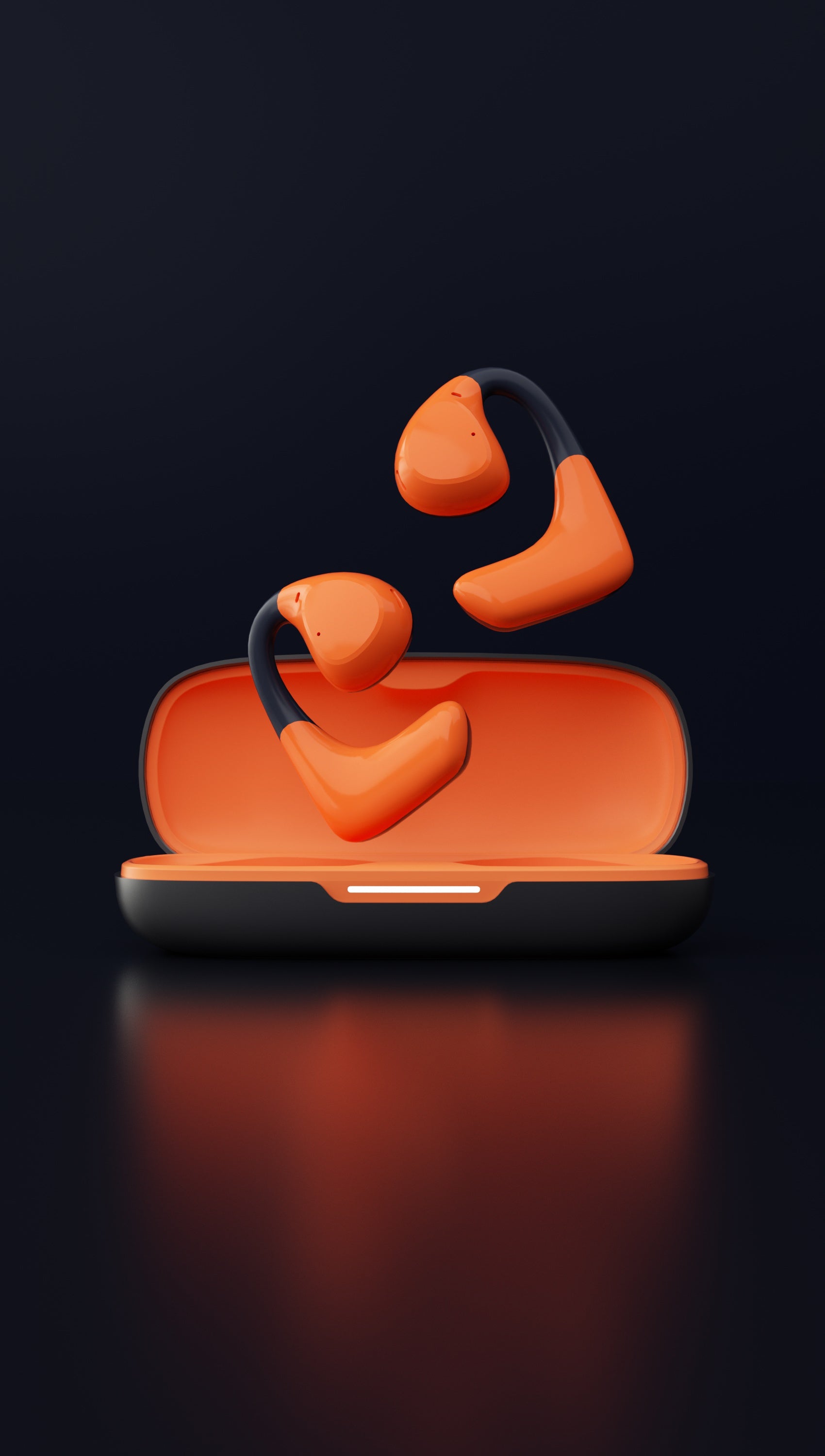 Casque Bluetooth à conduction en plein air OWS monté sur l'oreille, non intra-auriculaire, batterie super longue durée, binaural sans fil