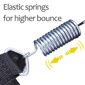 Trampoline pour tout-petits de 55 pouces avec filet de sécurité et balles, mini trampoline intérieur/extérieur pour enfants