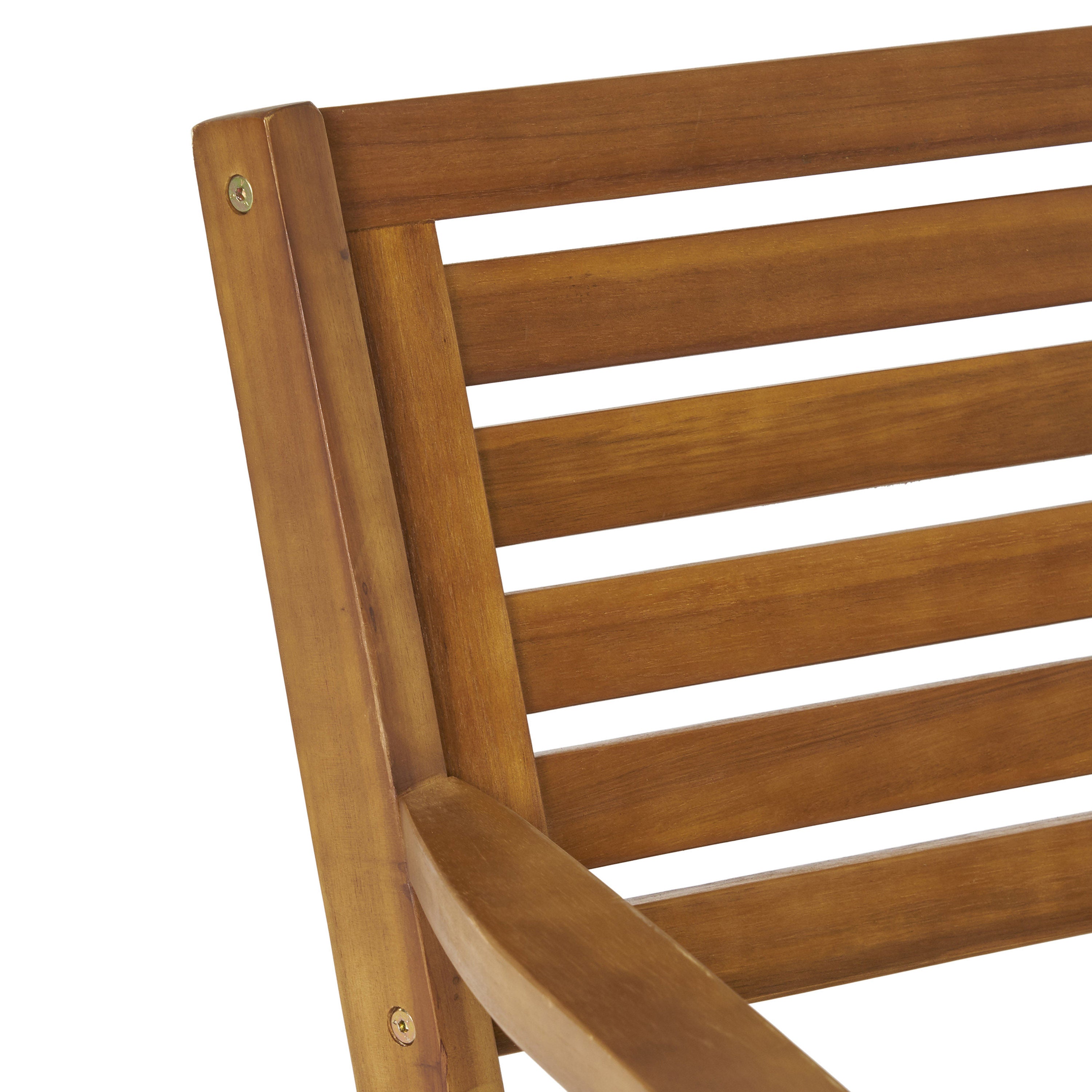 ENSEMBLE DE SALLE À MANGER EN BOIS 5 PIÈCES HERMOSA AVEC COUSSINS