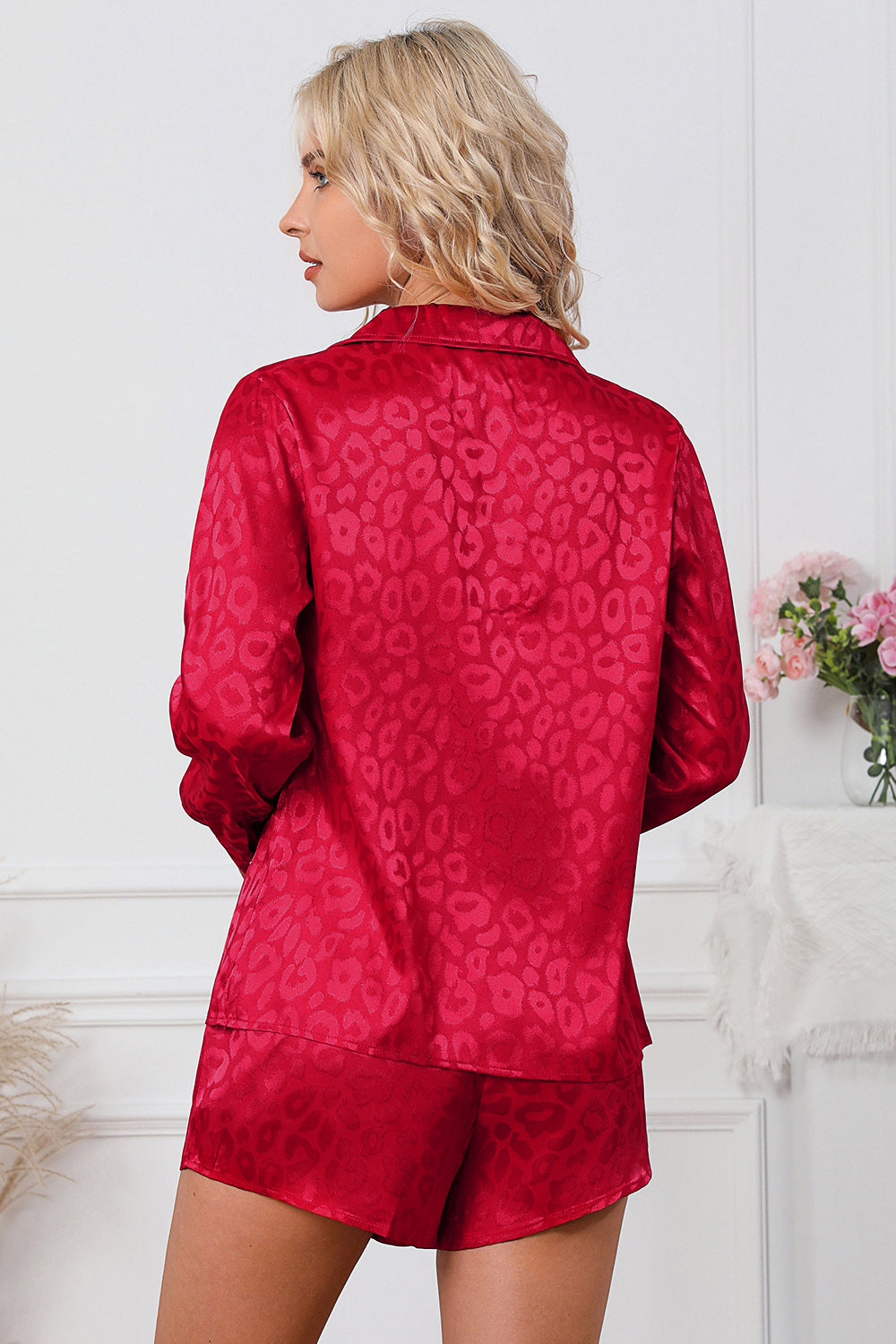 Ensemble de détente chemise à manches longues et short