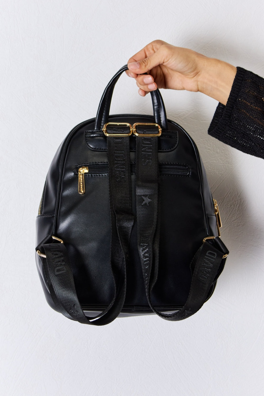 Sac à dos en cuir PU David Jones