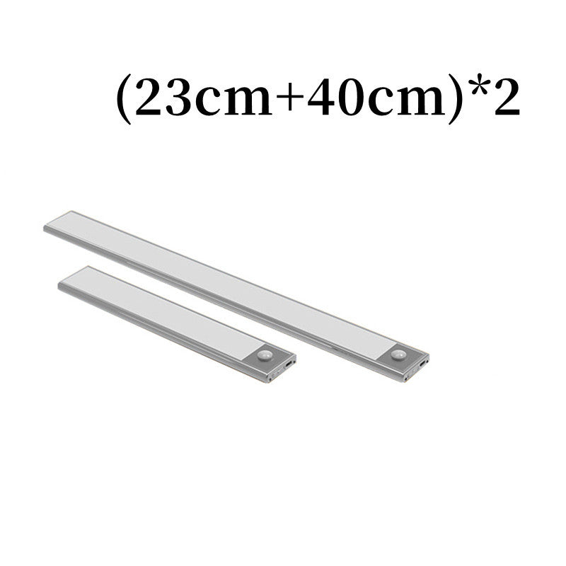 Lampe LED sous-meuble avec détecteur de mouvement, rechargeable par USB, veilleuse pour placard, cuisine, applique murale d'intérieur
