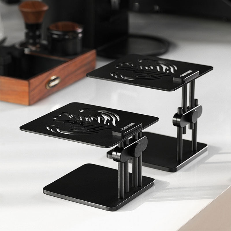 MHW-3BOMBER Adjustable Height Coffee Weighing Rack with Silicone Non-slip Base Electronic Scale Stand Waterproof Barista Tools