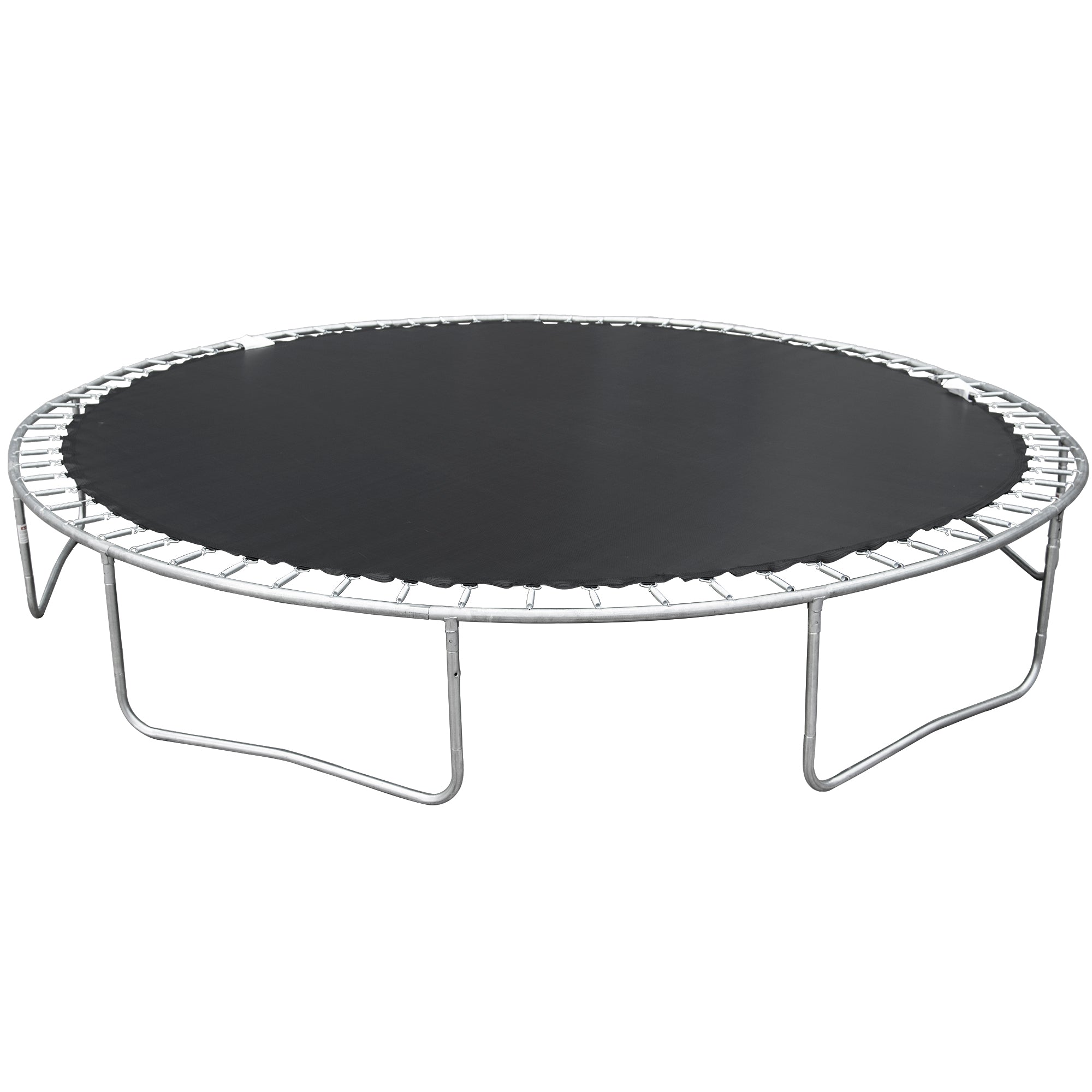 Trampoline de 14 pieds pour adultes et enfants avec panier de basket, trampolines d'extérieur avec échelle et filet de sécurité pour enfants et adultes