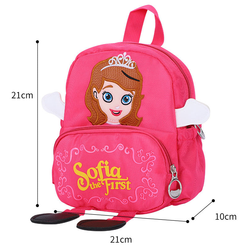 Cute children's backpack princess cute primary school bag kindergarten light backpack