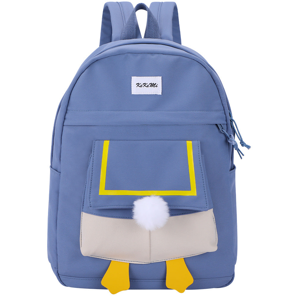 Cute schoolbag female high school ins Harajuku small fresh student soft girl junior high school student backpack