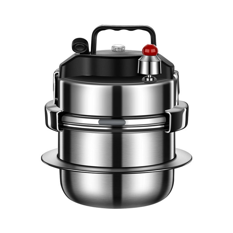 304 stainless steel pressure cooker outdoor portable micro pressure cooker kitchen mini pressure cooker