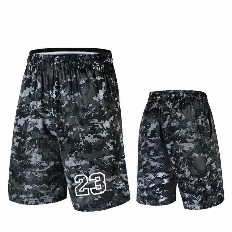 Short de basket-ball Sport Athletic USA n° 23 pour homme, avec poches amples