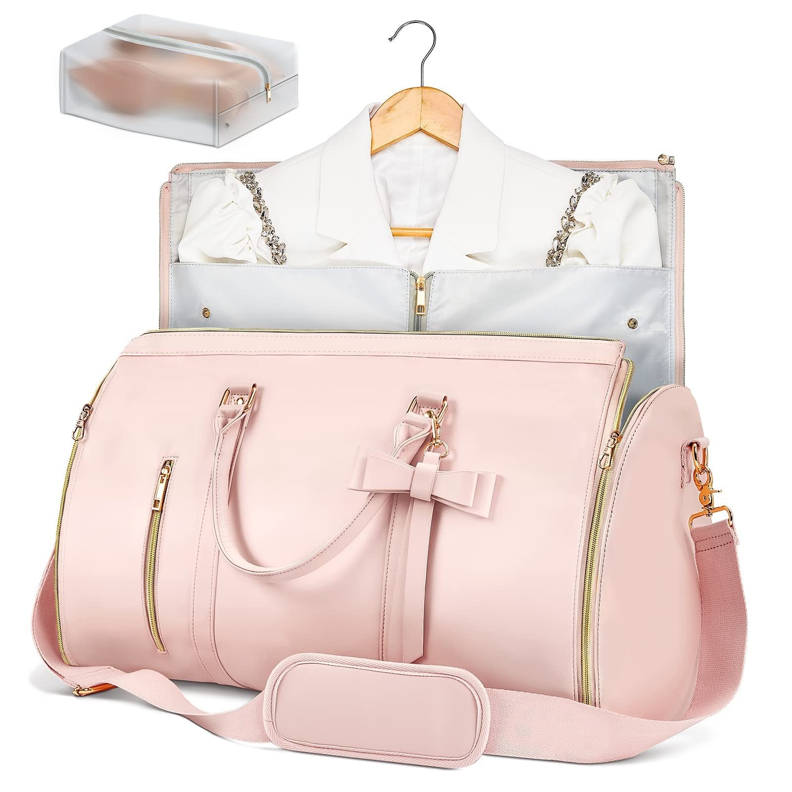 Sac de voyage, sac à costumes, trousse de toilette de voyage, sac de rangement, trousse de maquillage, rangement à la mode et portable