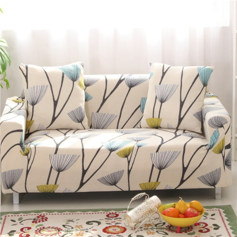 Printed sofa cover all inclusive elastic anti slip sofa cover sofa cover