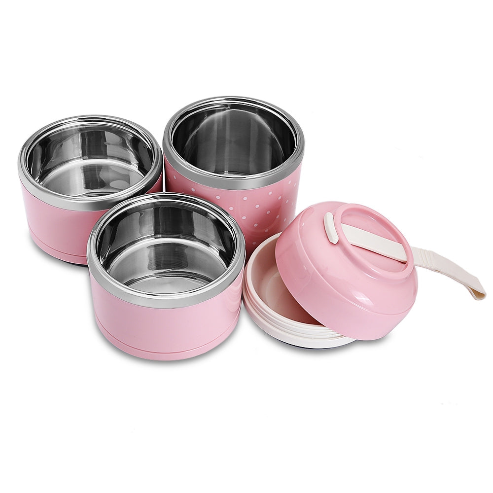 Boîte à lunch thermique anti-fuite Worthbuy en acier inoxydable