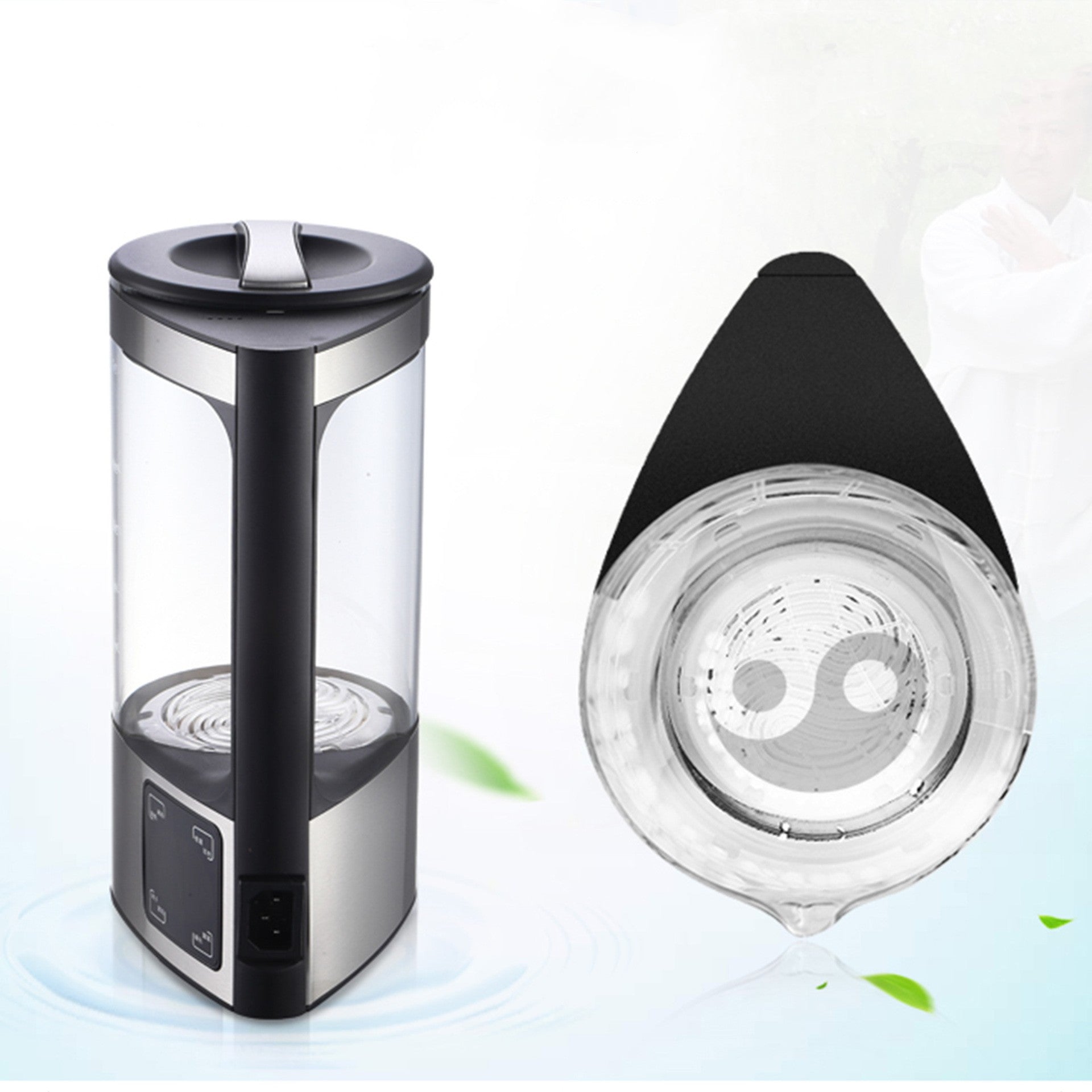 Élément de machine à eau riche en hydrogène, membrane ionique, dissociation de l'eau, ions négatifs, bouilloire électrique riche en hydrogène