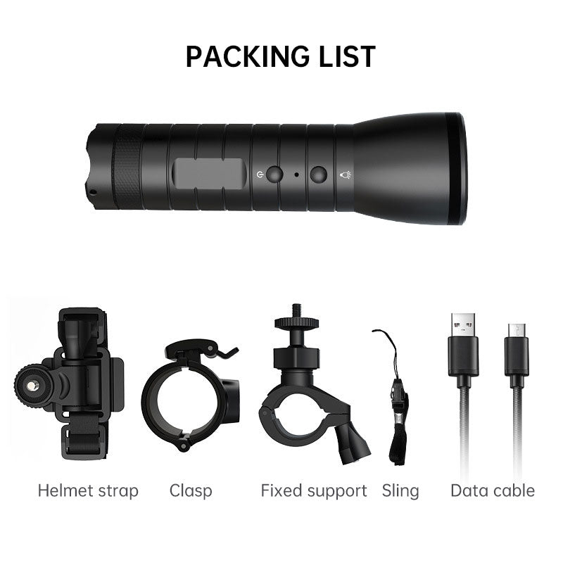Caméra de poche extérieure HD avec vision nocturne et casque étanche