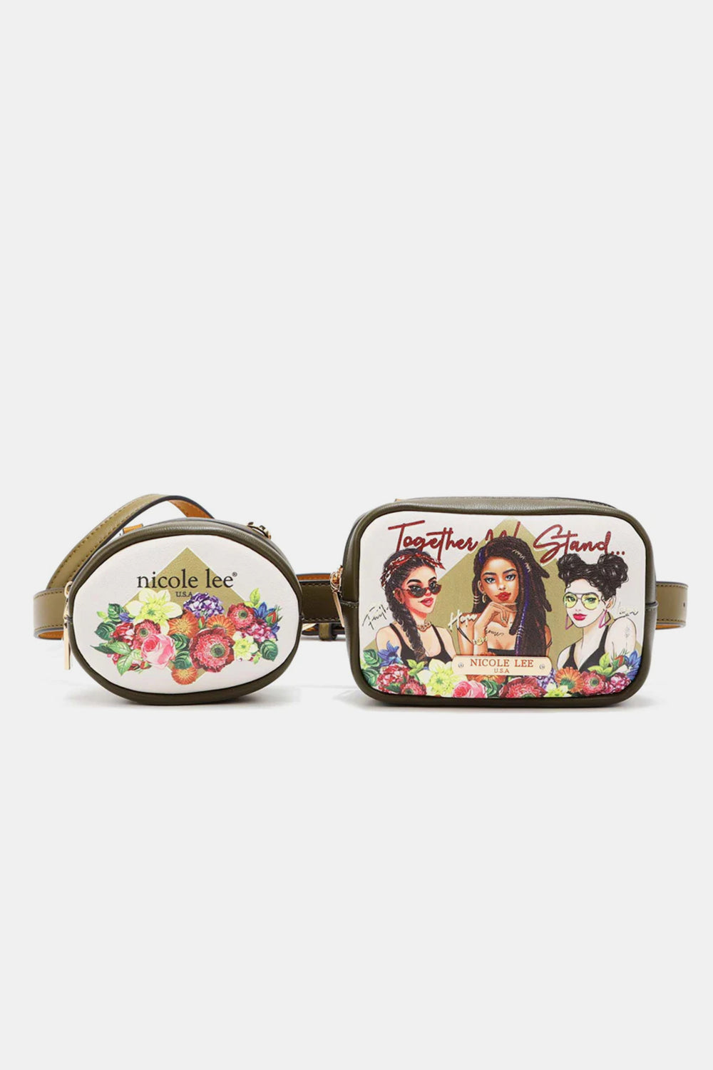 Sac banane double pochette Nicole Lee USA