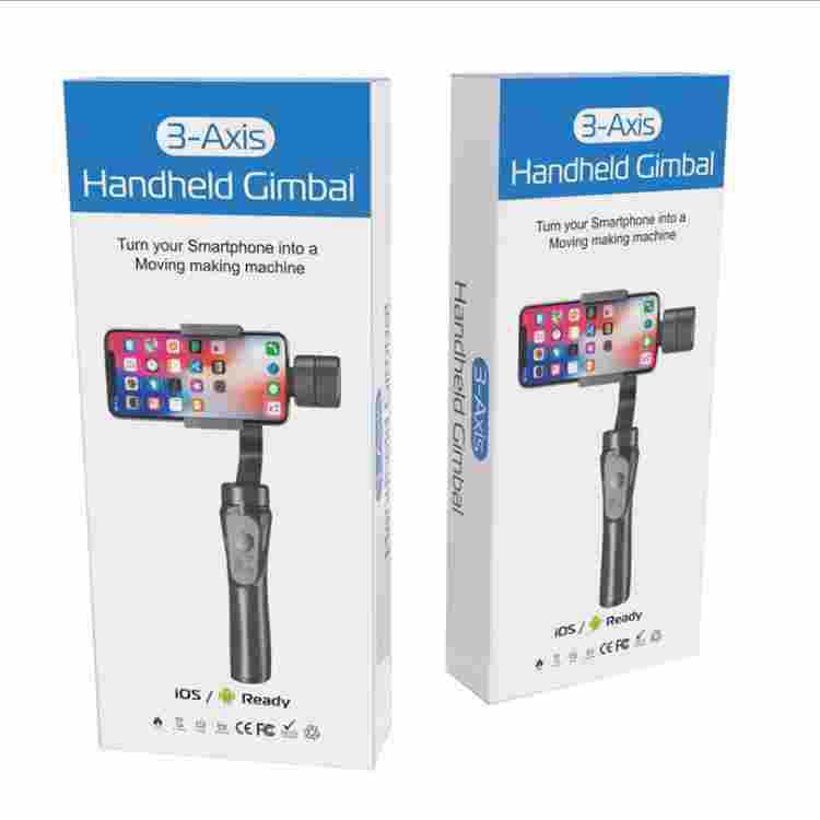 Stabilisateur de téléphone portable à trois axes H4/F6/F8/F10, support de prise de vue anti-tremblement pour enregistrement vidéo en extérieur