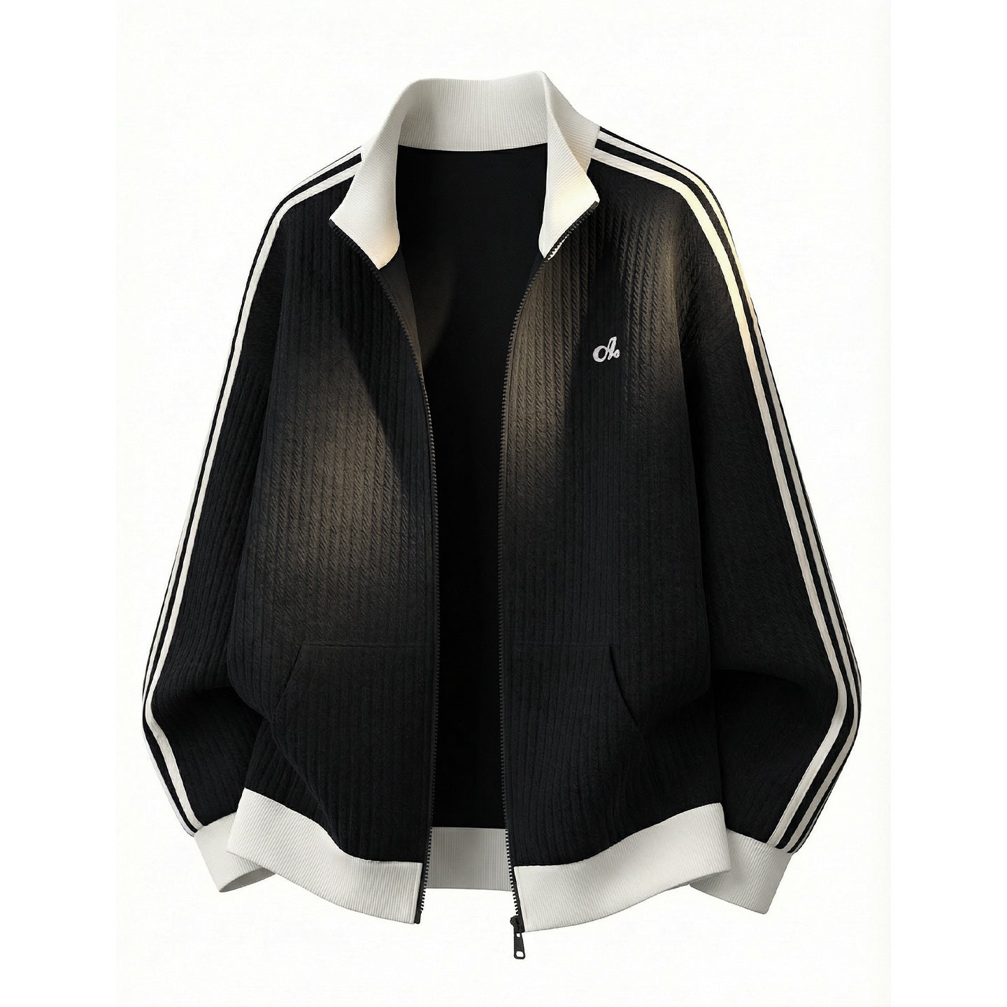 Stand up collar loose sports casual jacket