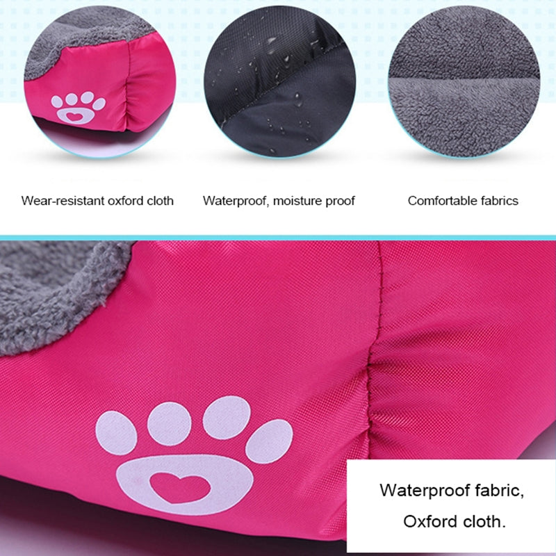 Panier polaire neuf, doux et confortable. Dessous imperméable. Convient aux petits, moyens et grands animaux. Garde les animaux au chaud.